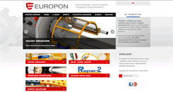 Desktop Screenshot of europon.pl